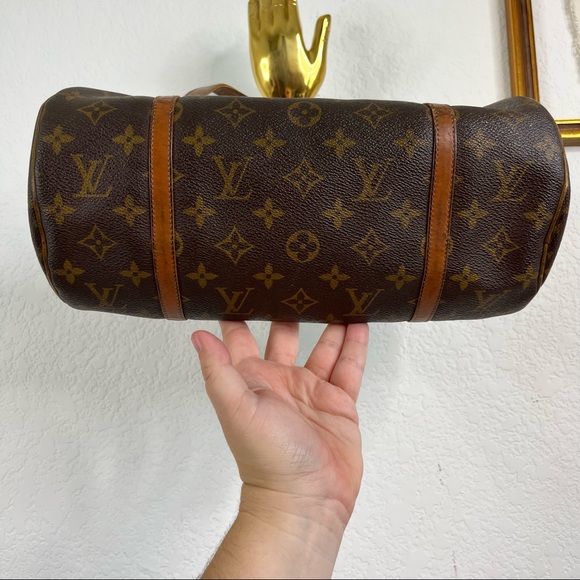 Louis Vuitton Papillon 26 Leather Logomania Bag - Picture 8 of 12